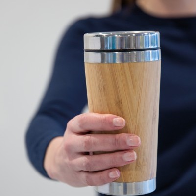 Taza personalizada  de bambú